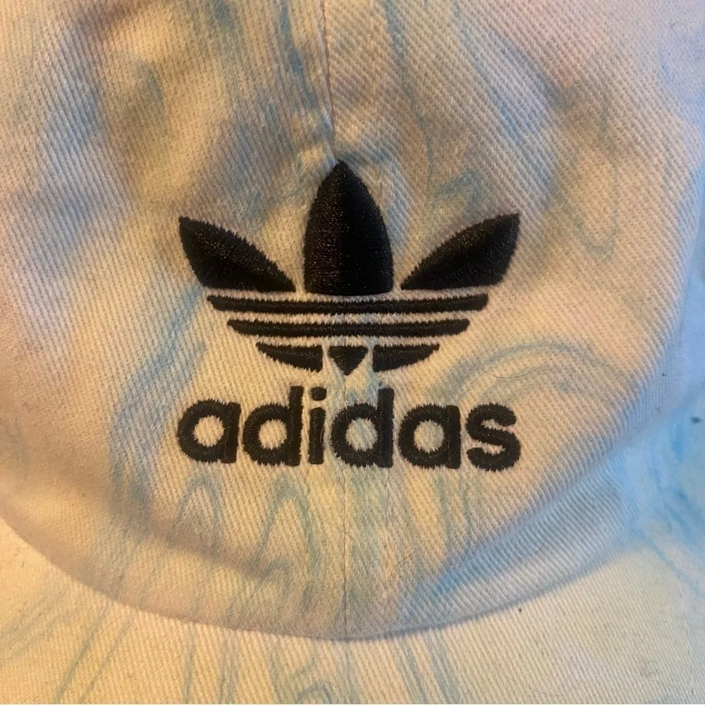adidas Original Relaxed Strapback Cap Ambient Sky Blue/Pulse Yellow DISCONTINUED